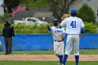 Baseball vs CGA  Wheaton College Baseball vs Coast Guard Academy during game one of the NEWMAC semi-finals playoffs. - (Photo by Keith Nordstrom) : Wheaton, baseball, NEWMAC